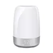 Night Light with Sunrise Simulation Alarm Clock Dimmable Warm White LED8915