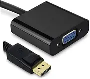 OSALADI 2X Dp to Vga Adapter Cable Display to Vga Converter for Led Tv Projector DVD Digital to Analog Signal
