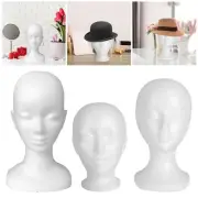 Mannequin Head Lightweight Manikin Head Display Wig Hair Glasses Hat Display for