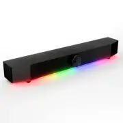 Gaming Soundbar - Monitor Sound Bar for PC - RGB Computer Speakers for Deskto...