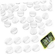 iplusmile 50Pcs Transparent Board Game Card Holders Unique Design for Stability Accessory for Game Multi Functional Use for Organizing and More
