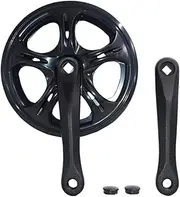 DRIFT MANIAC Single Chainring Bike Crank Arm Set 52/42T 170mm 130BCD Crankset Square Taper for City Folding Bicycle