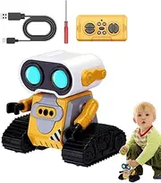 Remote Control Robots Boys - Interactive RC Robot, Electric Robotic Pet, Gesture-Sensing Toy | Smart LED-Eyed Robot with Voice Commands, Fun Educational Companion for Preschool Learning, Early STE
