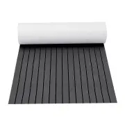 240cm x 90cm x 6mm Marine Boat Flooring Faux EVA Foam Boat Decking Sheet Grey