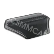 Car Flow Scoop Hood Intake Vent Bonnet Trim Cover Carbon Fiber Look Decoration
