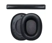 Qualified Repairing Sponge Earmuffs for Head Beam forEdifier W800BT plus Headphone Cover Isolate Noise Covers - Black