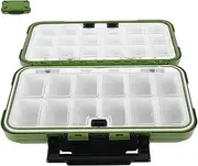 ibasenice Fishing Accessories Box Lure Storage Container Fishing Tackle Organizer Compact