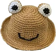 [WATIIFUFU] Frog Hat Sun Hats for Sun Hat Bonnets for Summer Hats for Floppy Beach Hat Boys Sun Hat Bucket Hat Summer Hats Boy Hats