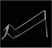 [Acrylic] 5 Pack Shoe Display Shelf, Sandal Display Stand Storage Shoe Rack Transparent Shoe Supports Sneaker Flat Shoe Storage Stand, for Displaying Collectibles for Shoes and Trainers