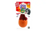 GIGWI EGG WOBBLE FUN BROWN DUCK TPR PLUSH