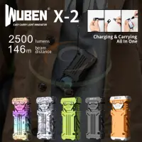 在飛比找momo購物網優惠-【WUBEN】錸特光電 X2 微弧氧化工藝(2500流明 強