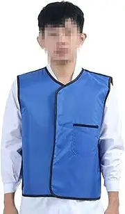 [KJIASDFE] X-Ray Shield 0.5Mmpb X-Ray Lead Vest, X-Ray Protective Radiation Apron,Dental Lead Apron for Dentistry Pet Clinics Hospital Labs Unisex Lead Xray Vest