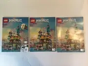 NEW INSTRUCTION ONLY All 3 Books 1-3 NO BRICKS Lego Ninjago 71741 City Gardens