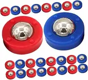 Sosoport 32pcs Mini Sports Balls Rollers Set for Shuffleboard Curling Versatile Sliding Beads for Home Clubs and Entertainment Venues Enhance Gameplay Skills