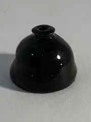Stoneware Vase 1:12 Scale Dollhouse Miniature Black Jug Jar Planter Hand Thrown