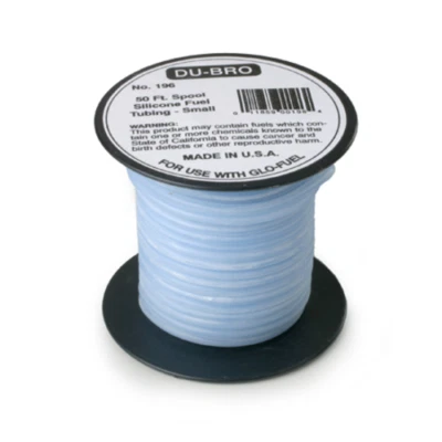 Dubro 196 Small Silicone Nitro Glow RC Engine Fuel Tubing 50' Feet Long 1/16"