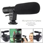 3.5mm Universal Microphone External Stereo Mic for Canon Nikon DSLR Camera DV AU