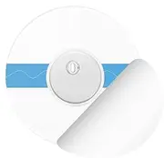 Freestyle Libre Sensor Covers Waterproof-50 Pack Freestyle Libre 2 Adhesive Patches,Transparent CGM Overpatch Tape Lasting to 14 Days-Without Hole (50 Count (Pack of 1))