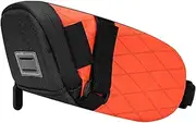 Compact Bike Seat Bag | Mountain Bike Saddle Bag - Cycling Saddle Storage Bag, Road Bike Tool Kit Wide Saddle Bag,Mountain Biking Rear Tail Pouch Quick Release Tool for Small Items