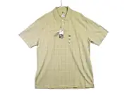 Geoffrey Beene NWT Polo Shirt Men's XL Pullover 2 Button Short Sleeve Stretch
