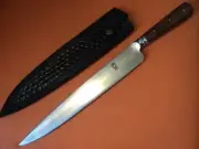luxury handmade creole Argentine dagger knife GK brand ñandubay red wood new!!