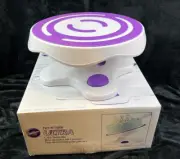 Wilton Tilt-N-Turn Ultra Cake Turntable - Cake Decorating Stand #307-121 NIB