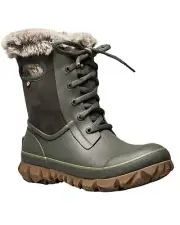 Bogs Arcata Tonal Camo Women's Casual Boots, Dark Green, W7