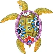 Angoily Turtle Wall Decor Hanging Unique Outdoor Wall Art Sculpture Lightweight Durable for Garden and Home Spaces