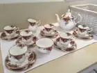 Royal Albert Country Roses six piece coffee set with extras - NEW