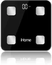 iHome Smart Scale - Digital with BT Connectivity & LED Display - Black