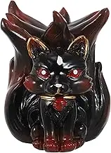 1pc Crystal Ball Base Globe Stand Sphere Decorations for Decorative Home Decor Witch Decor Nine-Tailed-Fox Balls Stand Nine-Tailed-Fox Crystal Balls Base Resin Random Color