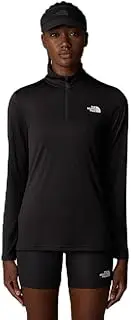 [THE NORTH FACE] Women's Flex 1/4 Zip Slim T-Shirt (Pack of 1)