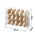 1Pcs New High-Capacity Multilayer Egg Storage Box Refrigerator Side Door Egg Hol