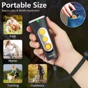 NNEDSZ Black Portable Ultrasonic Dog Training Device - Anti-Barking & Obedience