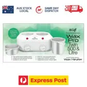 Hi Lift Twin Kompact Ceramic Wax Heater Pot 500ml & 1L Aus Plug 1 year warranty