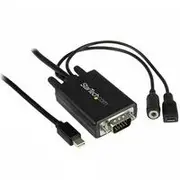 StarTech Connect the audio and video from your Mini DisplayPort Mac or PC directly to a monitor MDP2VGAAMM2M