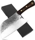 Full Tang Serbian Handmade Forged Butcher Knife Cleaver Chopping Slicing Knife