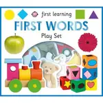 FIRST LEARNING PLAY SETS: FIRST WORDS (盒裝)/ROGER PRIDDY【三民網路書店】