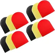 Sosoport 12Pcs Microphone Sponge Covers Handheld Mic Windshield Protector for Ktv Party Conference Stage Durable Lightweight Each
