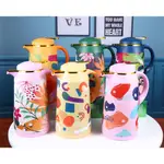 1LITER VACUUM FLASK PRINTED THERMOS HOT AND COLD TUMBLER WAT