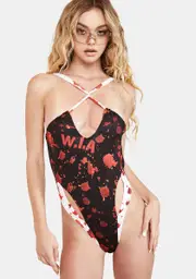 [W.I.A] Fright One-Piece Swimsuit