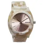 NIXON TIME TELLER ACETATE: ROSE GOLD/SEASHELL A327-2944-00 Women's