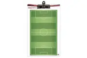 Fox 40 Summit Pro Clipboard Coach Training Equipment Strategy Board Soccer White