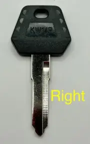 1 Key Blank1982-2005 Kawasaki KZ Police 1988-2009 Ninja 250R 500 500R EX Keys