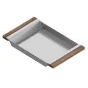 Julien Colander for 18in Sink Walnut Handles 12X19X2-1/4 205231 NEW