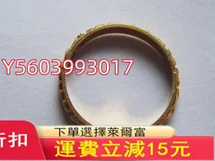 早期 上海老鳳祥18K金 花卉高浮雕金戒指1.84克 品相好
