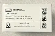 NEW Hubbell LHMTS1-G-IV Wall Switch Occupancy Sensor 120/277V Ivory Light Hawk