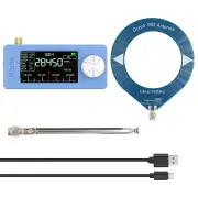 SI4732 0.5-108mhz Portable Radio 1.9inch IPS Screen Mini Pocket Radio with 2pcs Antenna FM/AM Radio All Band Radio Recei