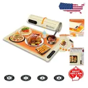 Rapid Heating Graphene Food Warming Mat with Timer - Ideal for Parties & Buffets