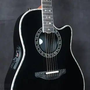 Ovation 1769ADII-5 圓背吉他 限量簽名琴款 Beyond黃家駒 頂級系列 手工雕花 附硬盒【民風樂府】